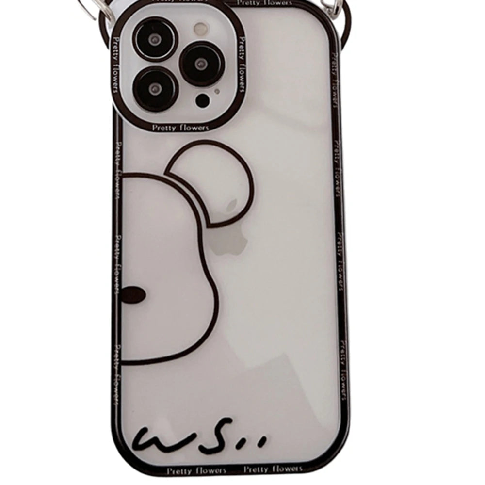 Cute Bear Cross-body Case