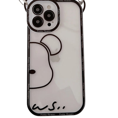 Cute Bear Cross-body Case
