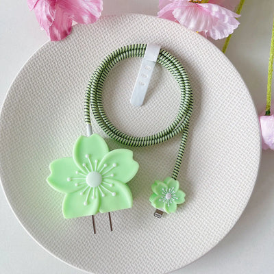 Begonia Flower Charger Protector