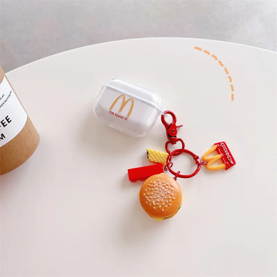 Cute Burger AirPods Cover