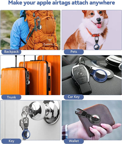 Metal Magnetic Airtag Holder