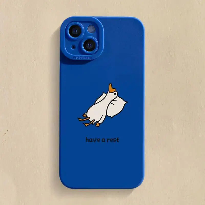 Duck Silicone iPhone Cover