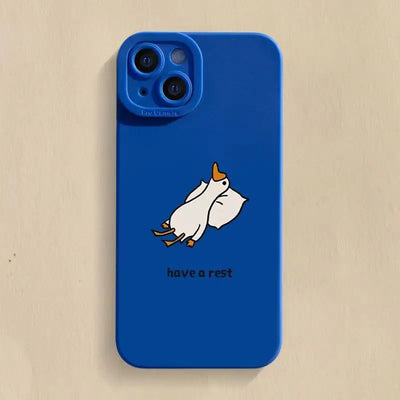 Duck Silicone iPhone Cover
