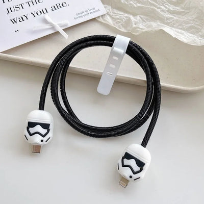 Cartoon Charger Cable Protector