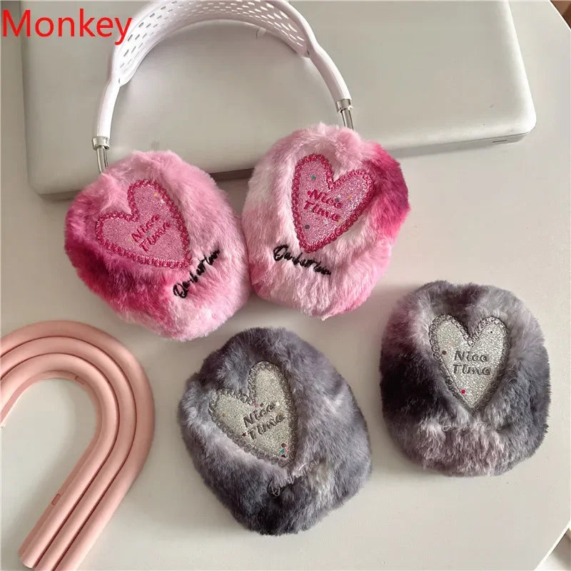 AirPods Max Cute Glitter Case
