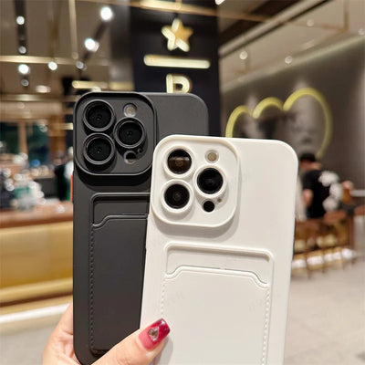 iPhone Cover with Card Bag