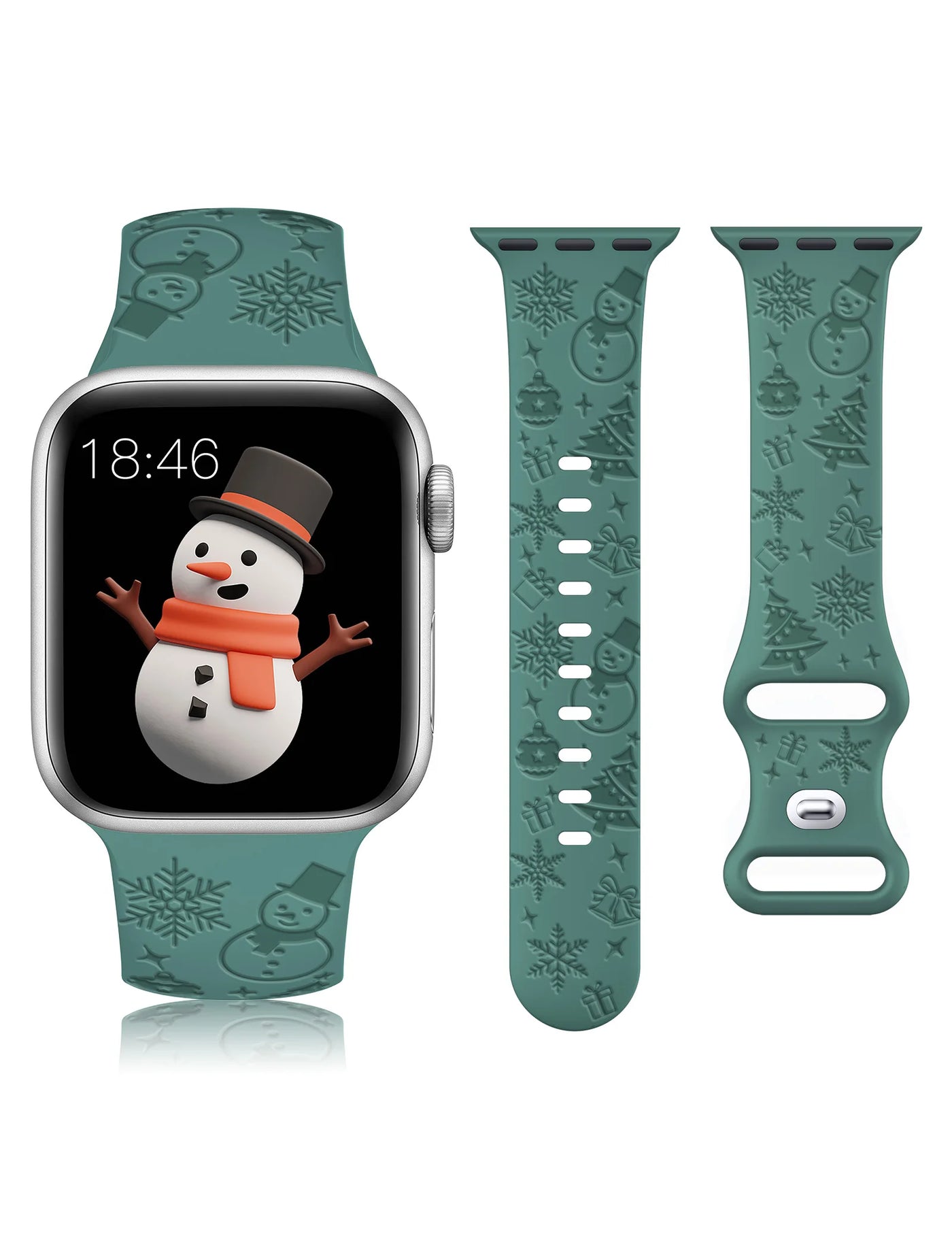 iWatch Christmas Floral Band