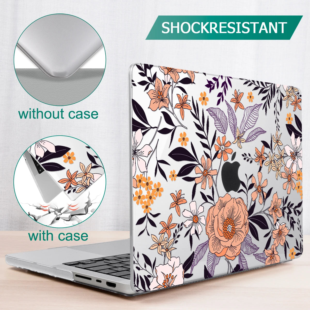 Blue Butterfly Crystal Case for MacBook