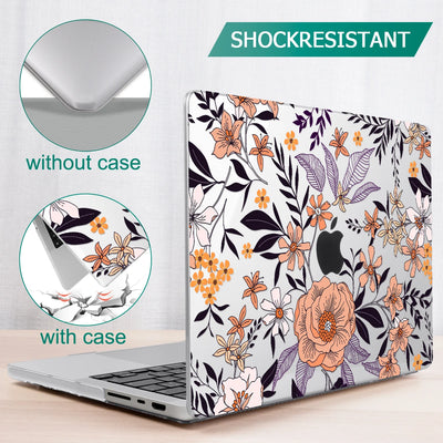 Blue Butterfly Crystal Case for MacBook