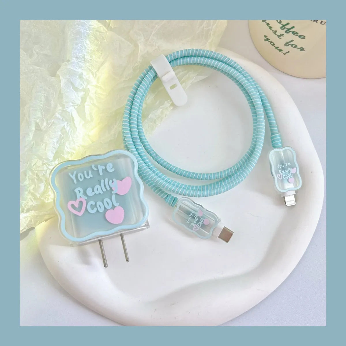 Cute Charger Protector Cover
