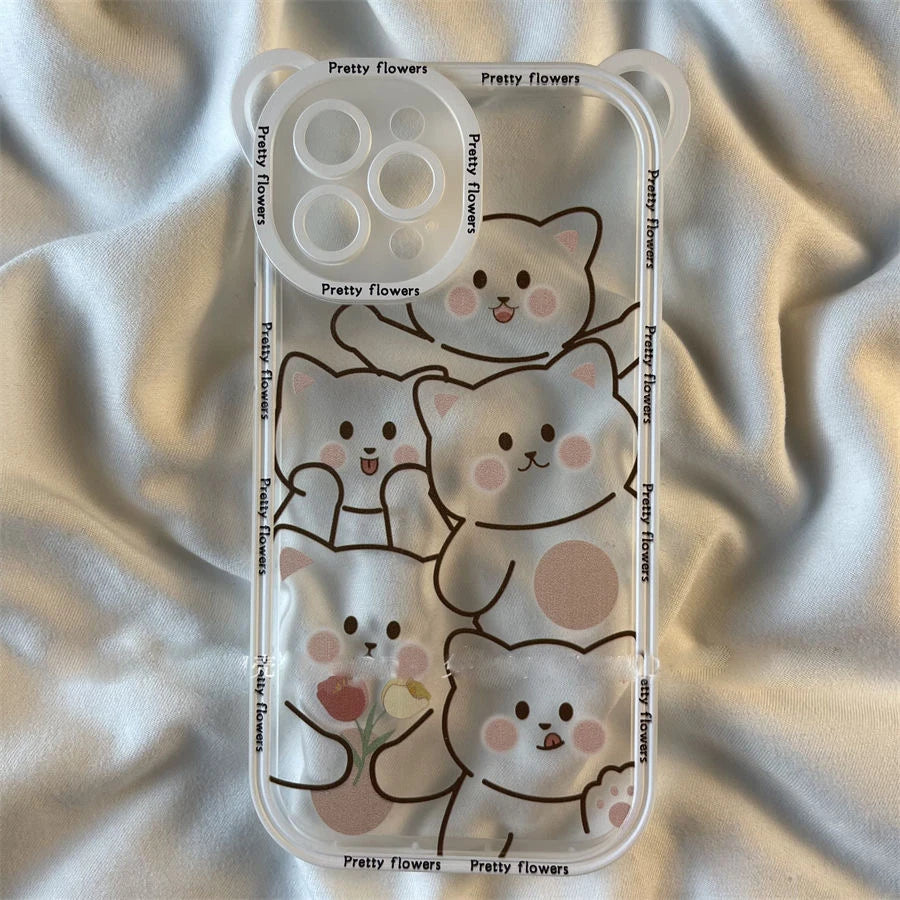 Cute Bear Cross-body Case