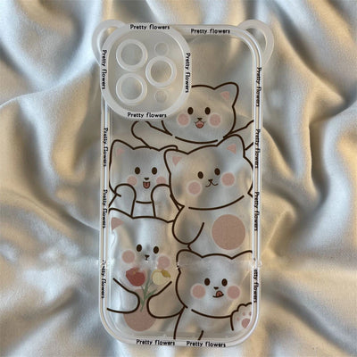 Cute Bear Cross-body Case