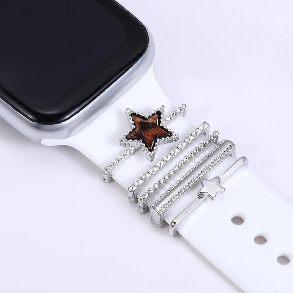 Diamond Decorative Rings iwatch Strap