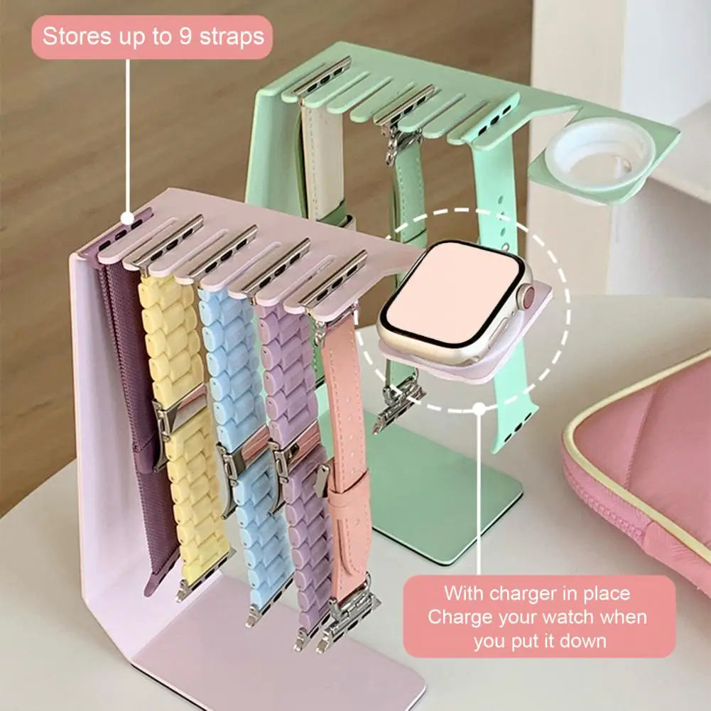 iWatch Strap Storage & Charger Stand