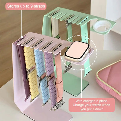 iWatch Strap Storage & Charger Stand