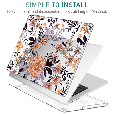 Blue Butterfly Crystal Case for MacBook
