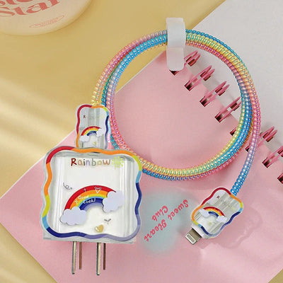 Rainbow Charger Cover