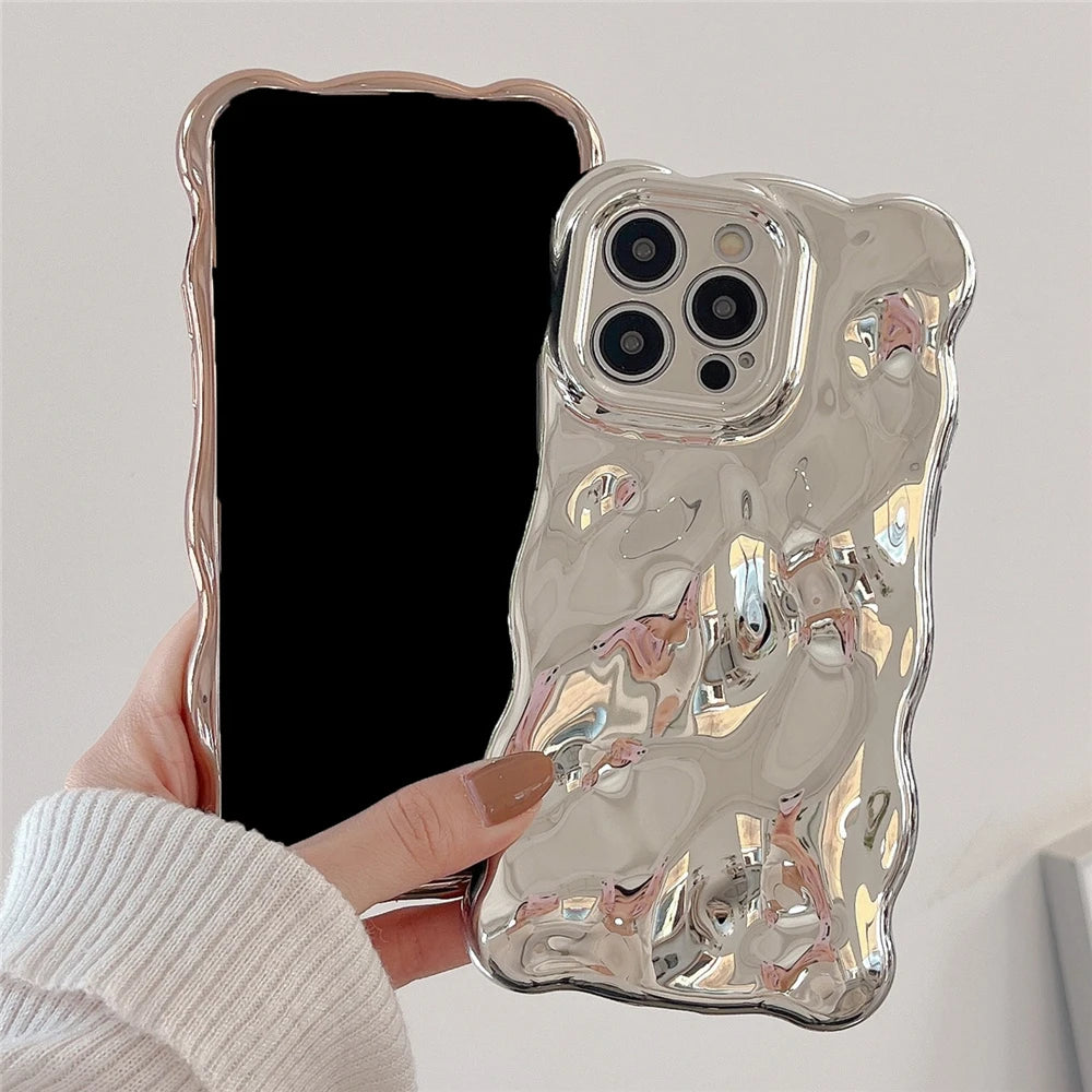 Plating Wavy iPhone Cover