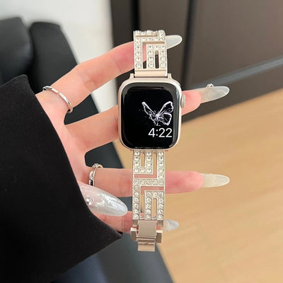Luxury Diamond iWatch Bracelet