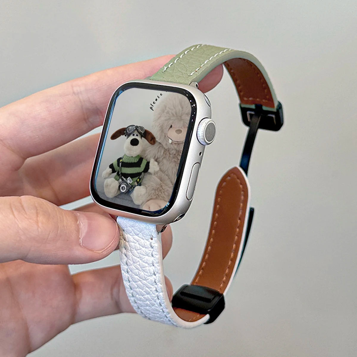 iWatch Leather Magnetic Strap