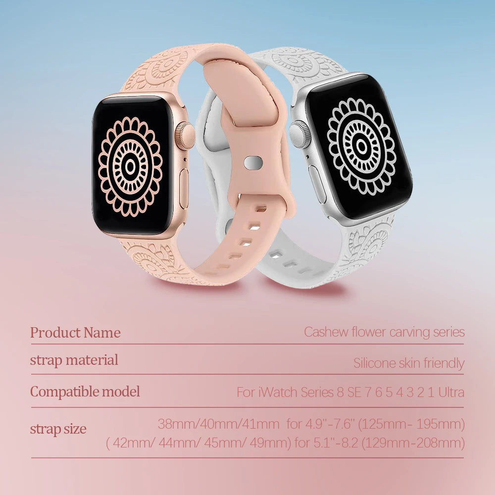 iWatch Engraved Strap