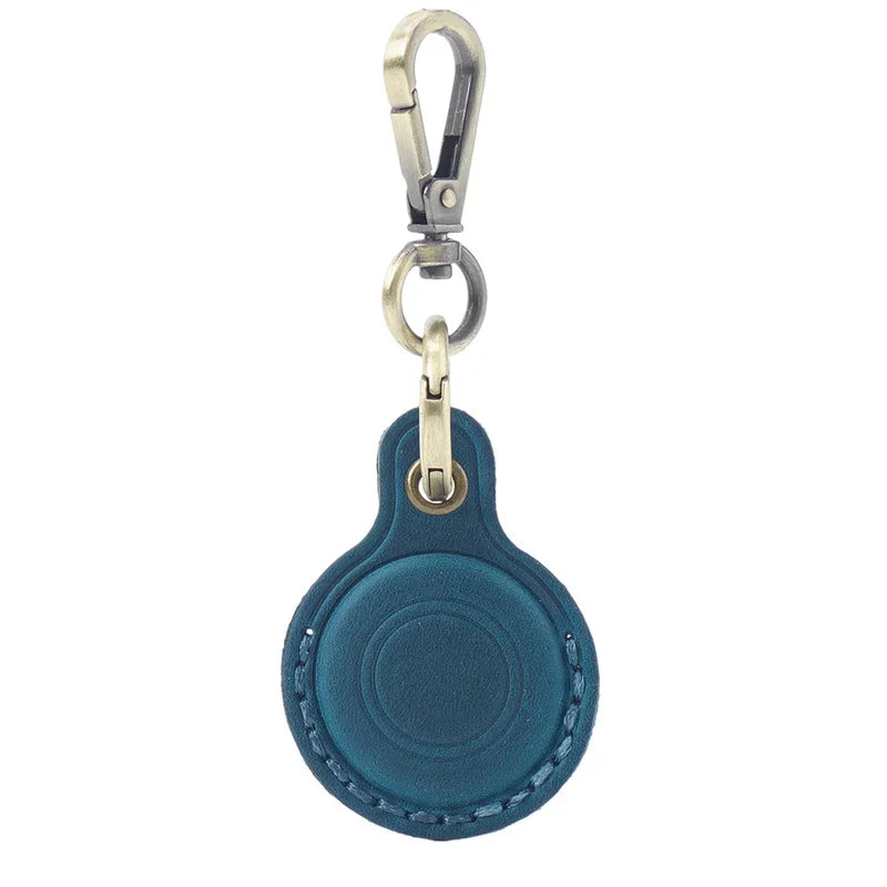 Airtag Leather KeyRing Case