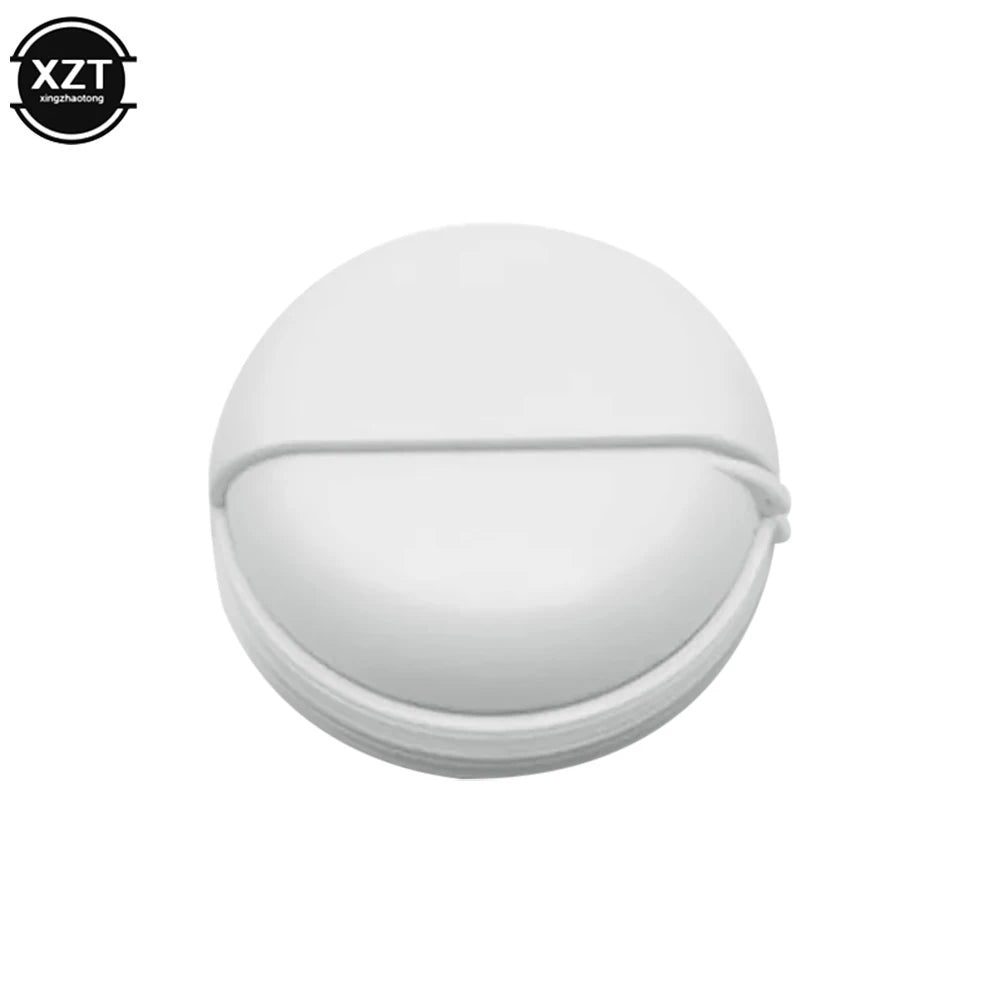 Round Earphone Case