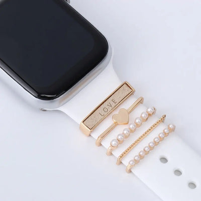 Diamond Decorative Rings iwatch Strap