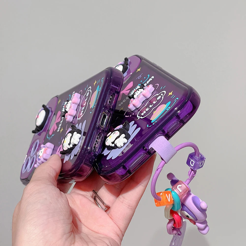 3D Cartoon iPhone Case