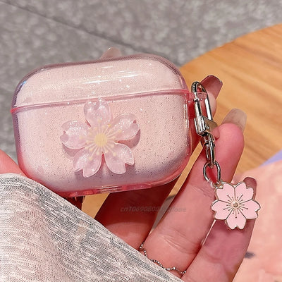 Sparkling Pink Cherry Blossom Cases