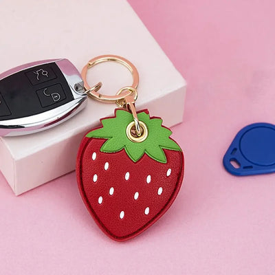 Cute Fruits Airtag Key-chain Cover