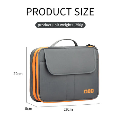 Travel Electronics Organizer Pouch