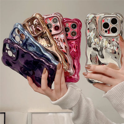 Plating Wavy iPhone Cover
