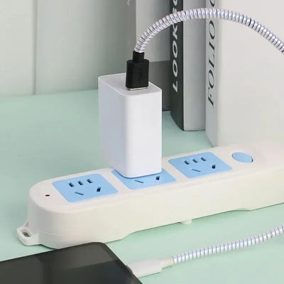 Transparent Charger Cover With Ties