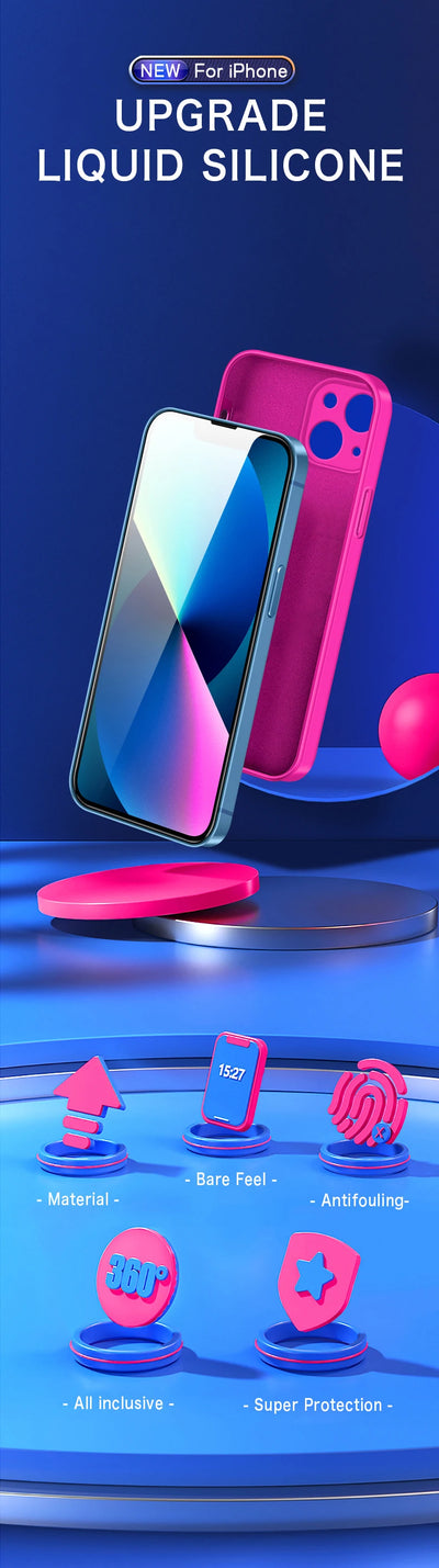 Silicone iPhone Cover