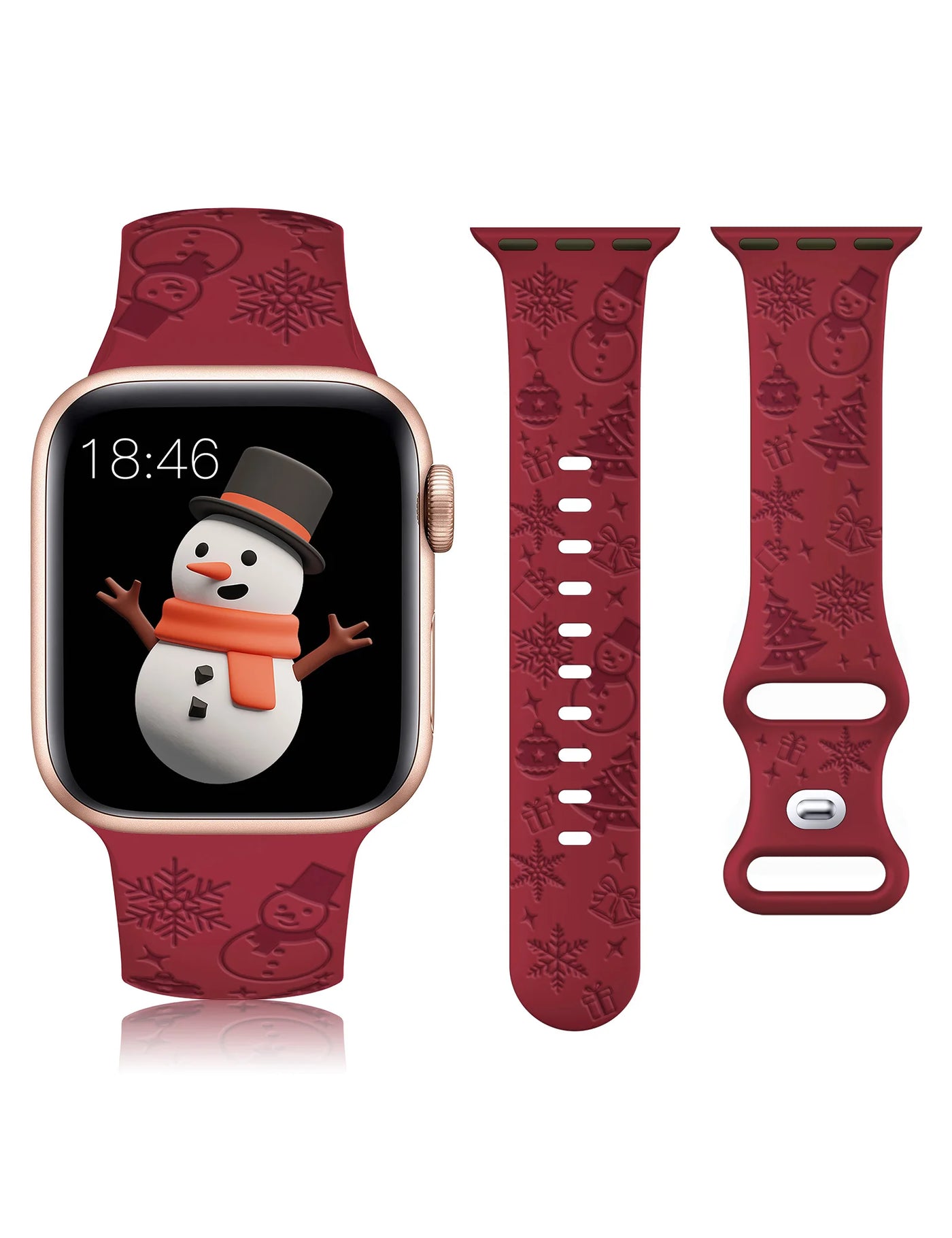 iWatch Christmas Floral Band
