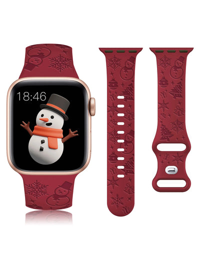 iWatch Christmas Floral Band