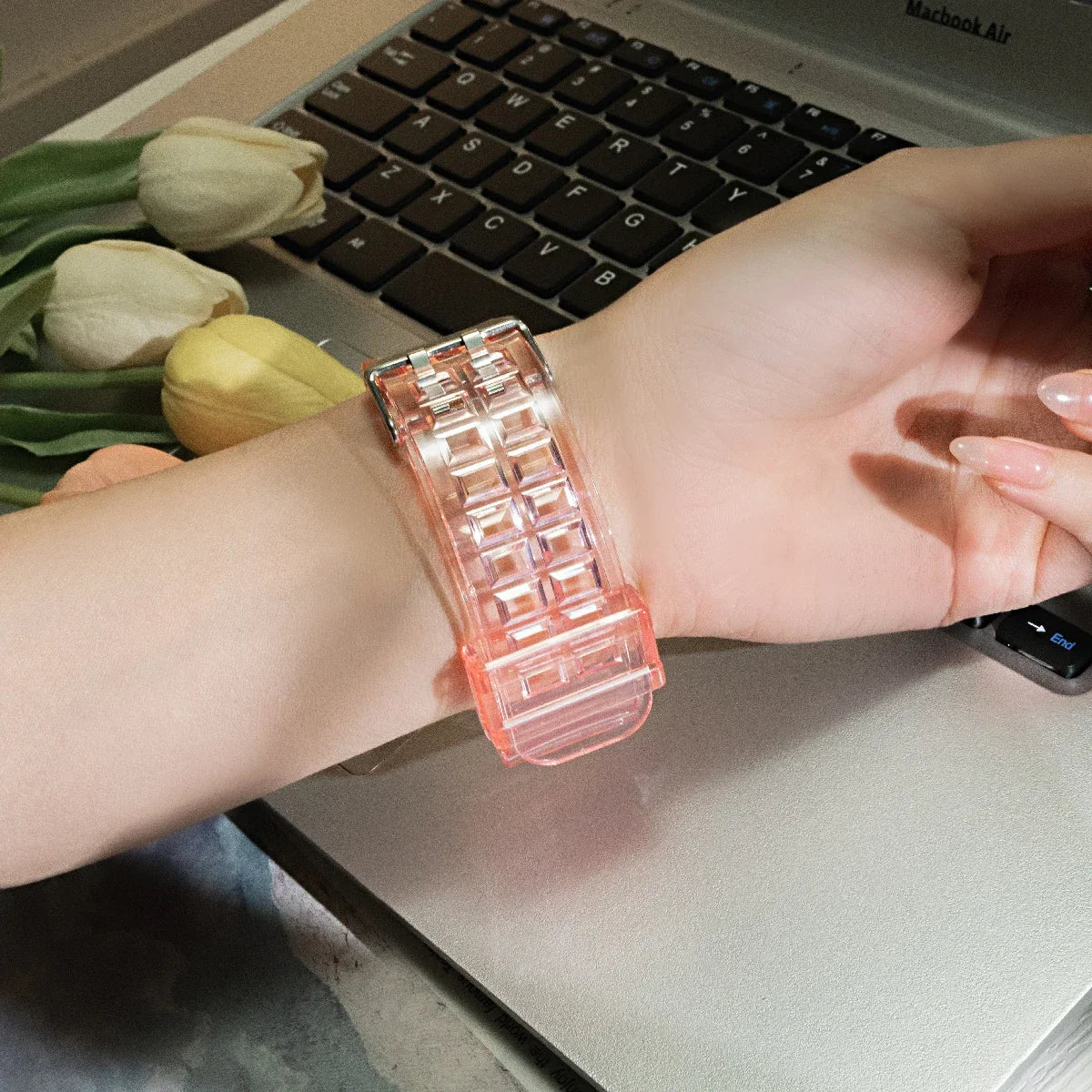 Transparent iWatch Band & Case