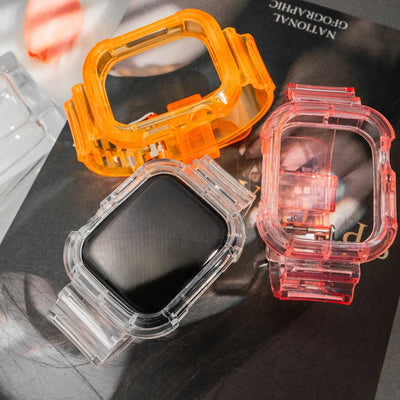 Transparent iWatch Band & Case