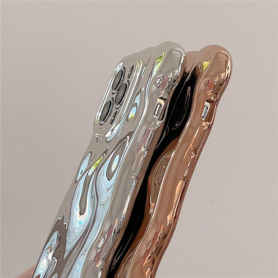 Plating Wavy iPhone Cover