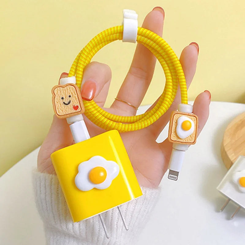 Egg Pattern Charger Case