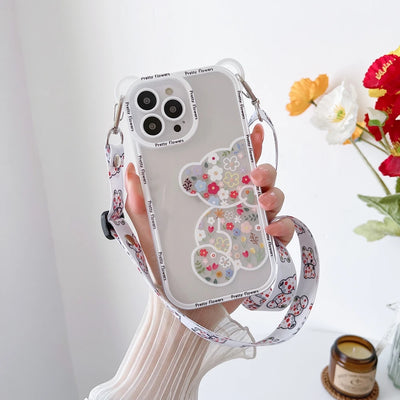 Cute Bear Cross-body Case