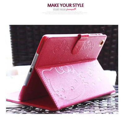 iPad Leather Kitty Cover