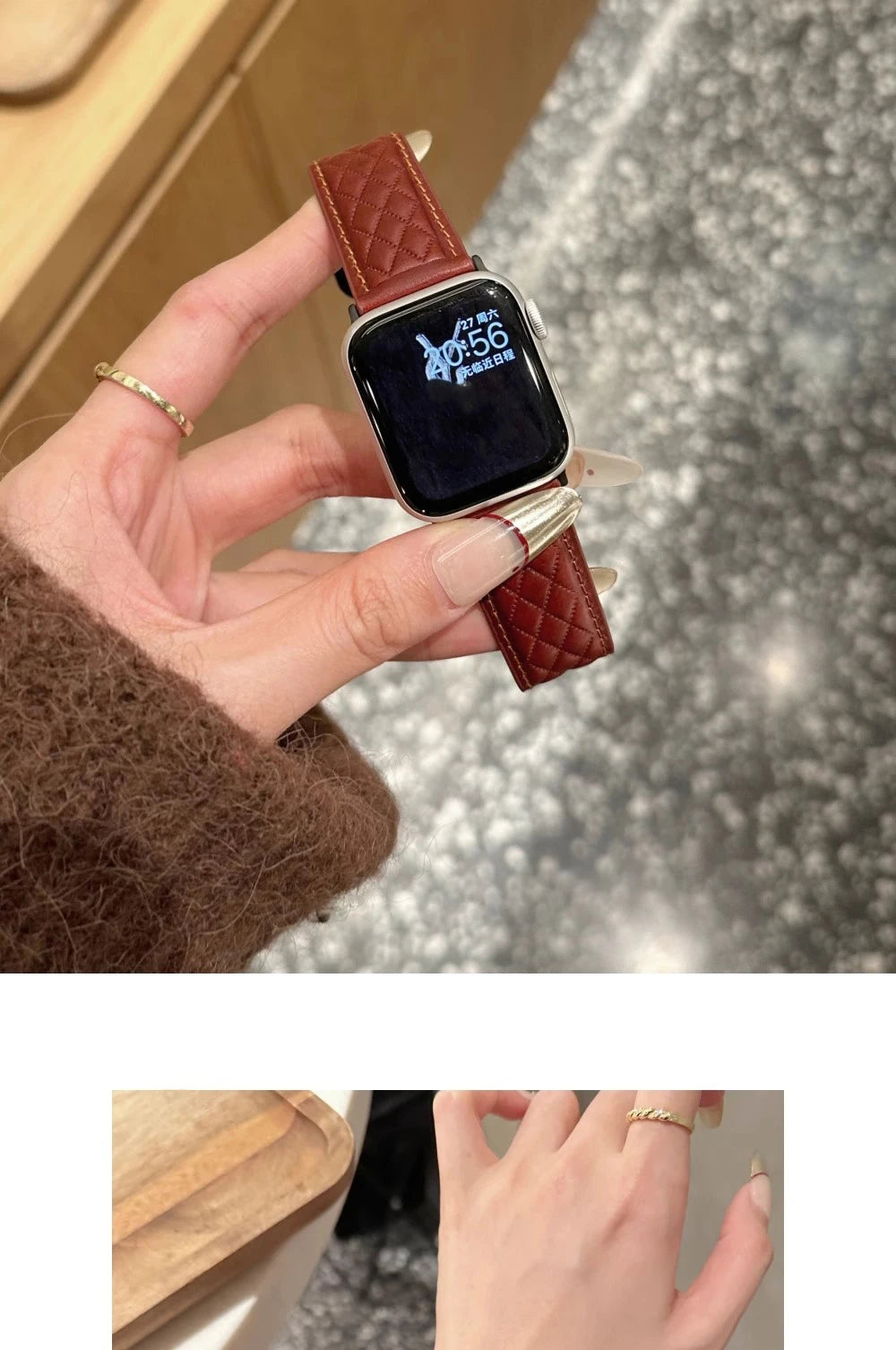 iWatch Horse Leather Strap