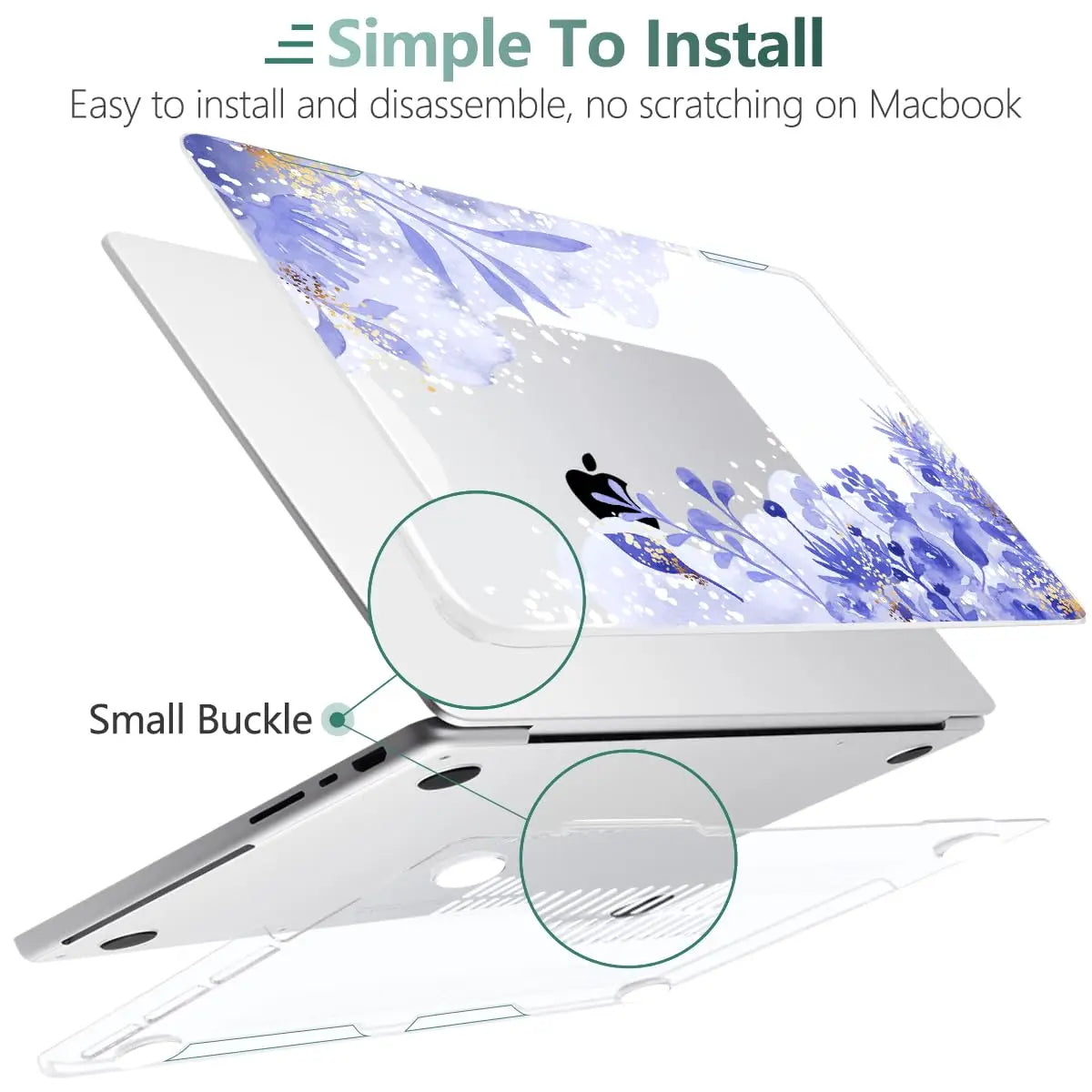 MacBook Air Floral Case