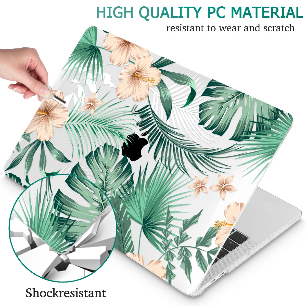 Blue Butterfly Crystal Case for MacBook