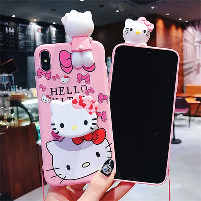 3D Kitty iPhone Case