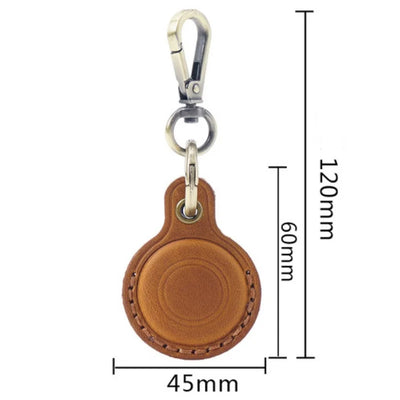 Airtag Leather KeyRing Case