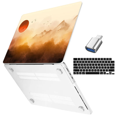 Blue Butterfly Crystal Case for MacBook