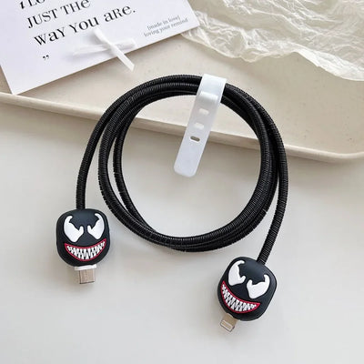 Cartoon Charger Cable Protector